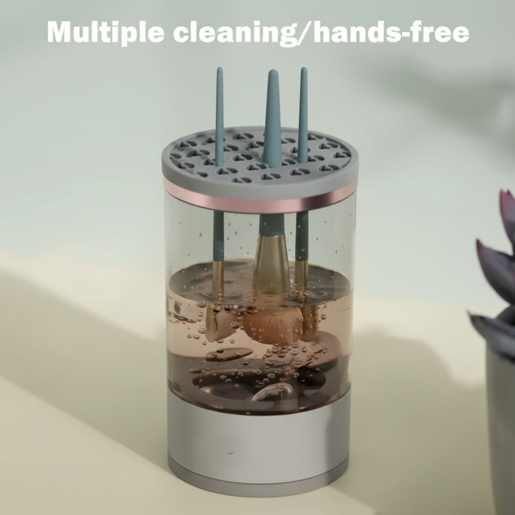 AuraBeauty Automatic Makeup Brush Cleaner