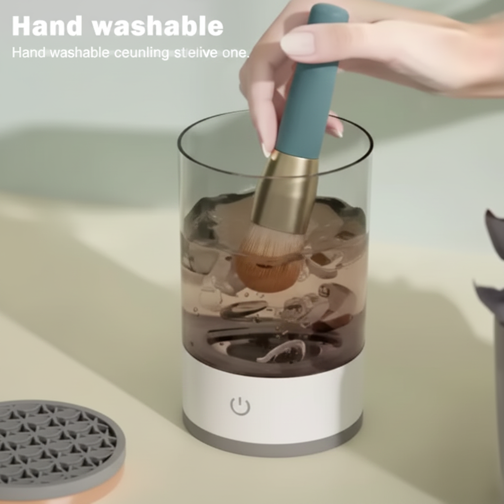 AuraBeauty Automatic Makeup Brush Cleaner