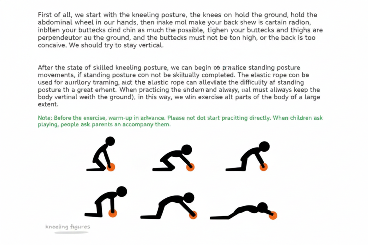 PeakPhysique Ab Roller