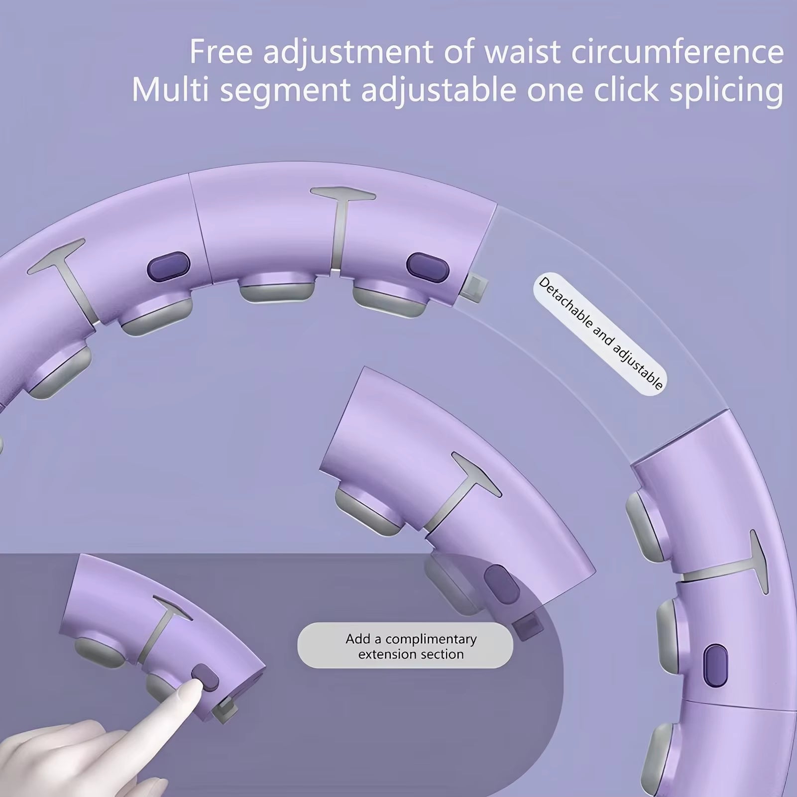 PeakPhysique Adjustable Sport Hoop Waist Exercise
