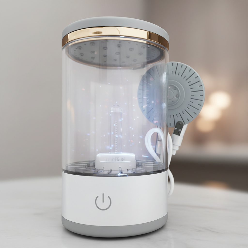 AuraBeauty Automatic Makeup Brush Cleaner