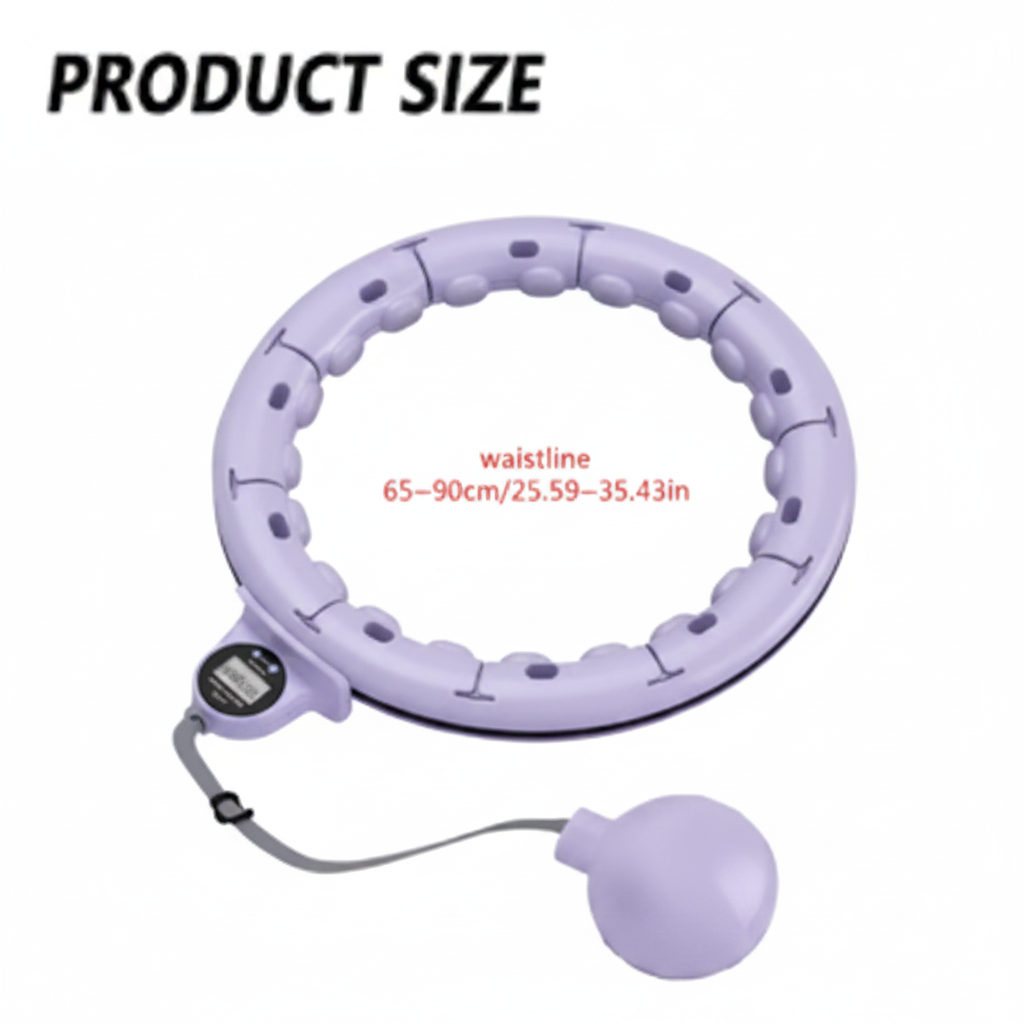 PeakPhysique Adjustable Sport Hoop Waist Exercise