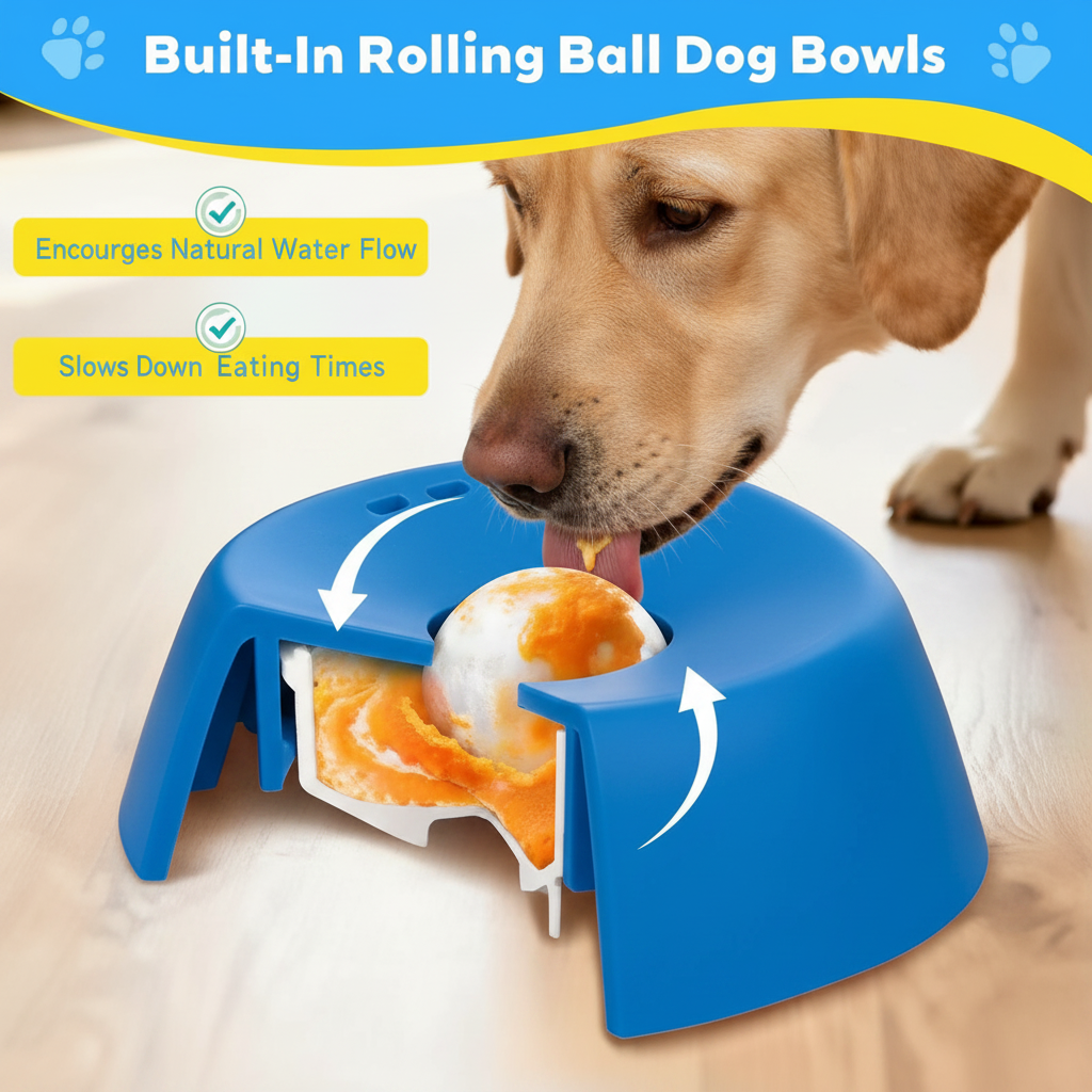 CalmPaws Slow Feeder Bowl