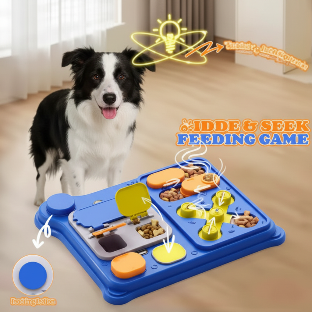 CalmPaws Dog Puzzle Toy & Pet Feeder