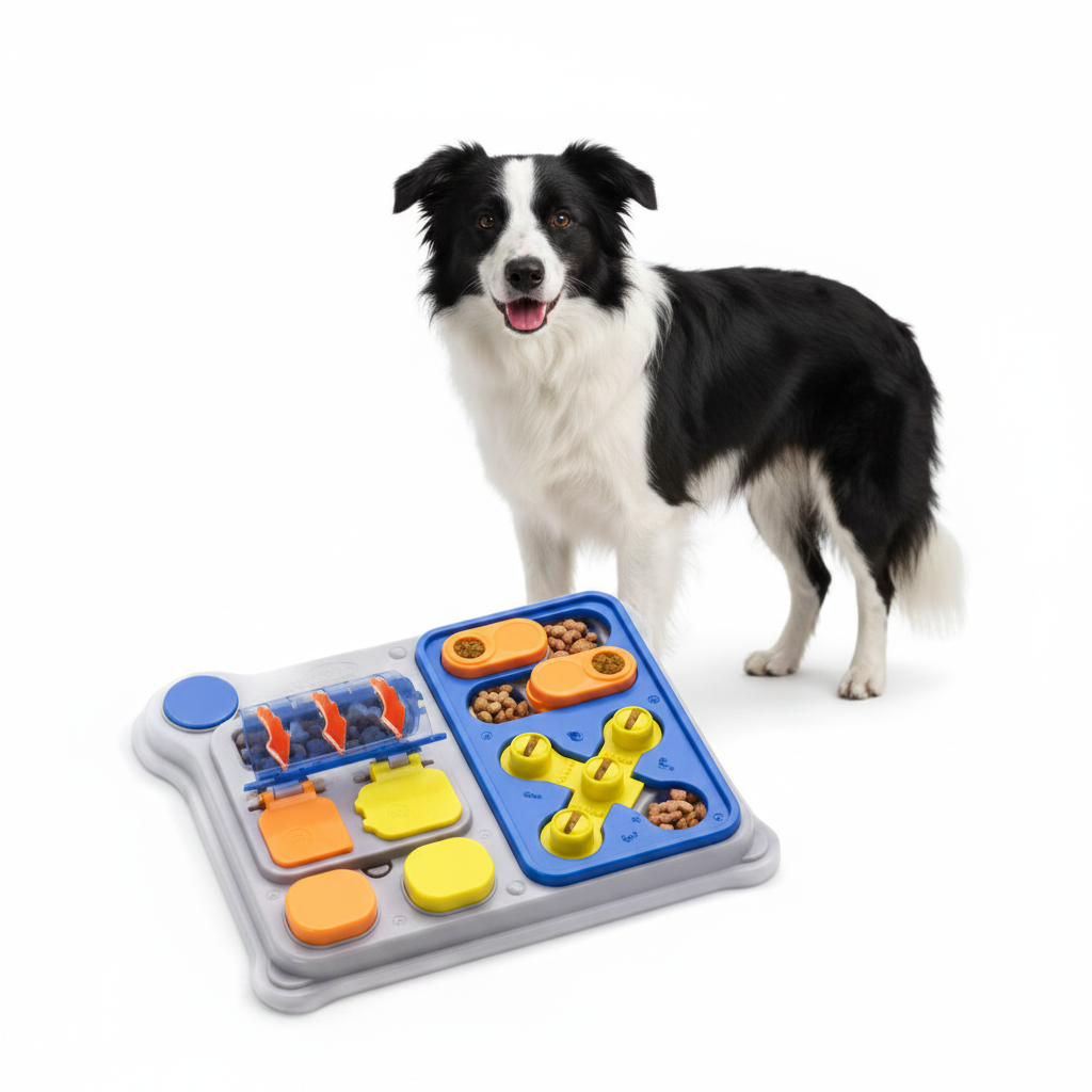 CalmPaws Dog Puzzle Toy & Pet Feeder