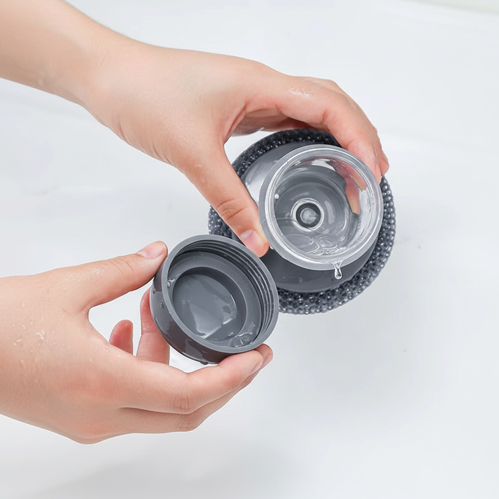 AuraHome Soap Dispensing Brush