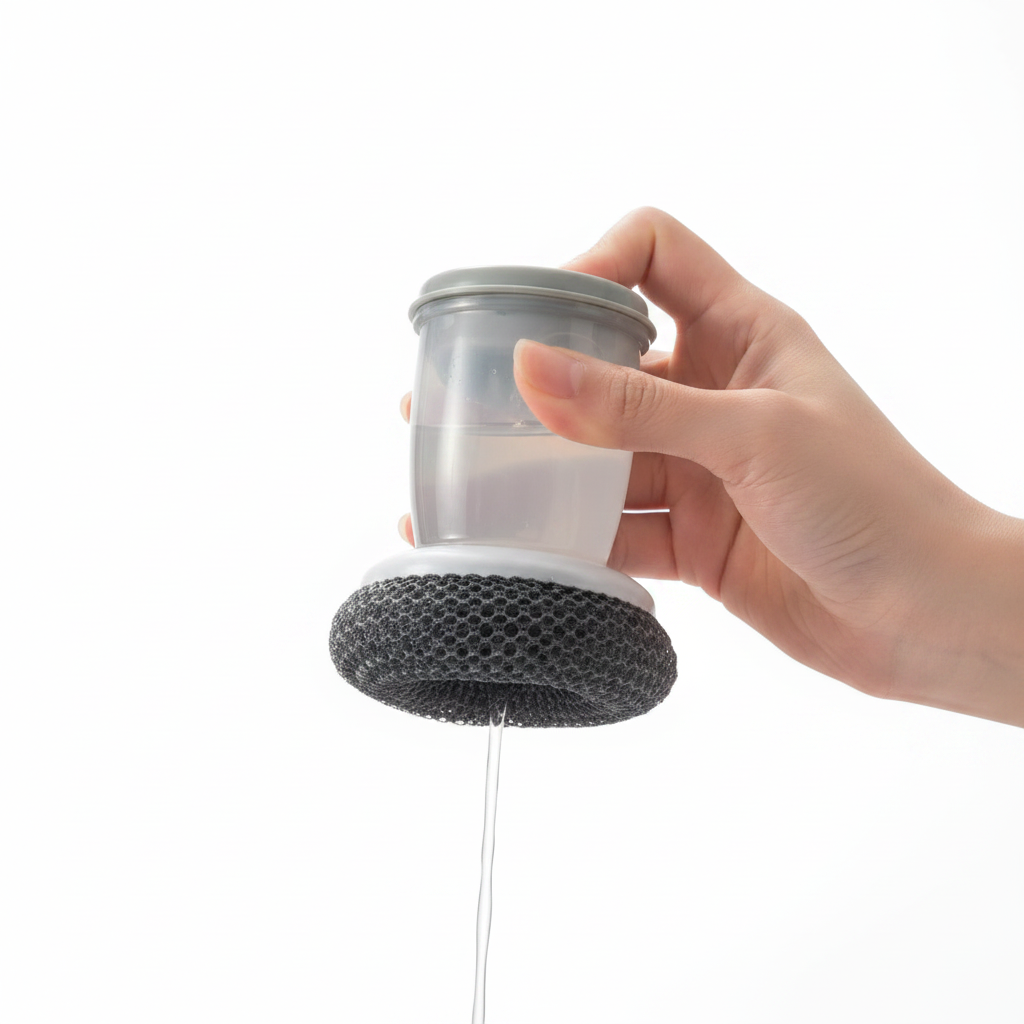 AuraHome Soap Dispensing Brush