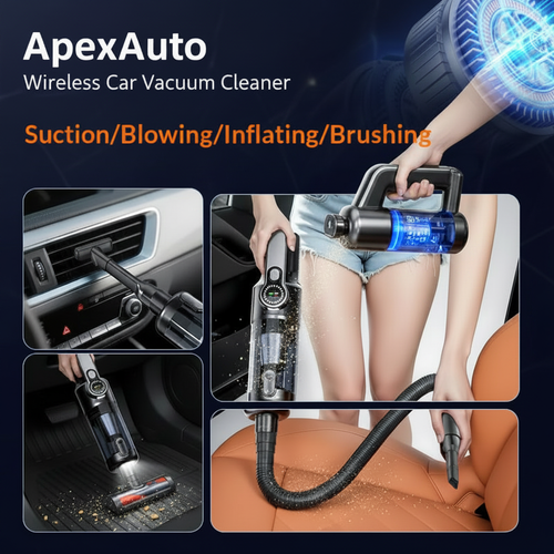 ApexAuto Wireless Car Vacuum Cleaner