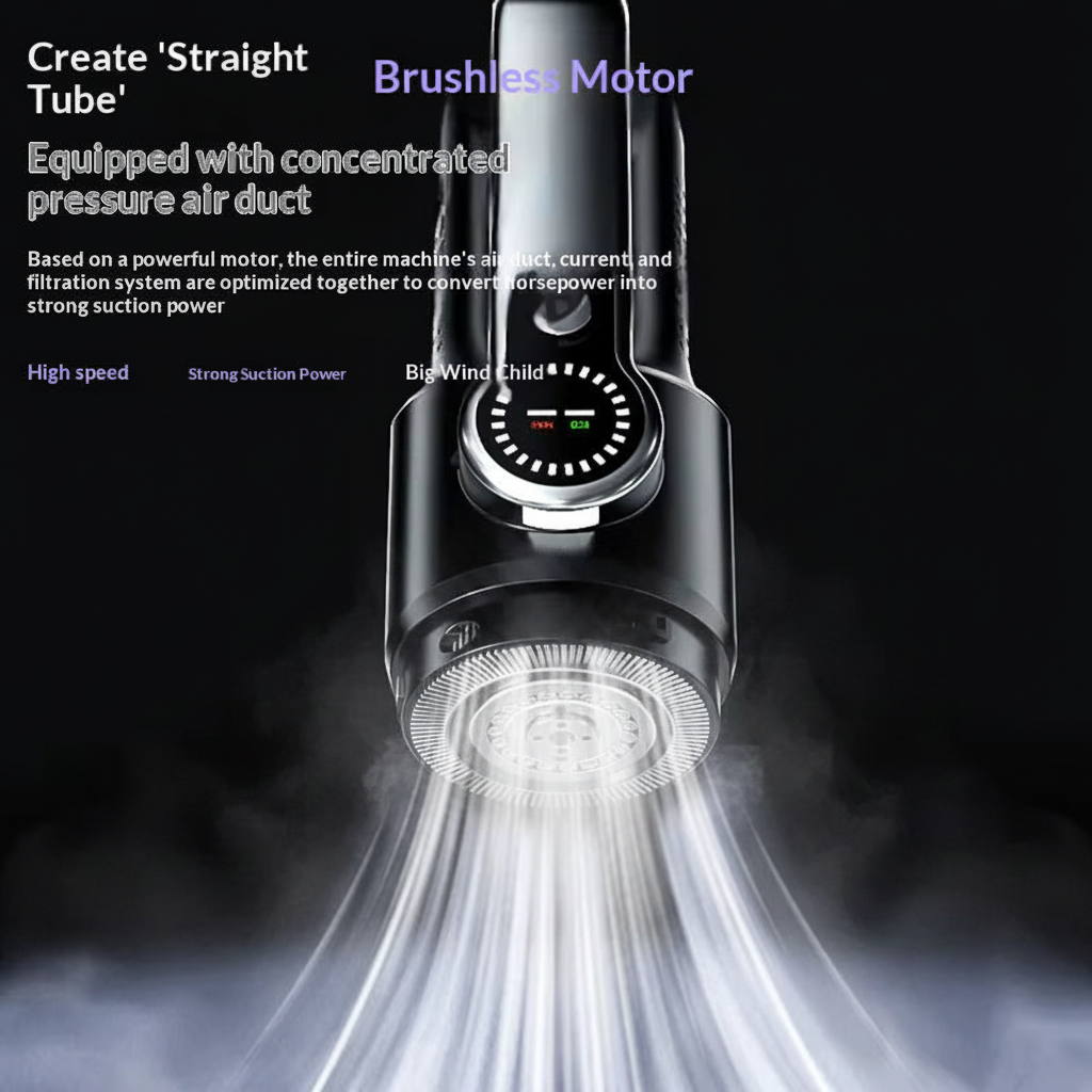 ApexAuto Wireless Car Vacuum Cleaner